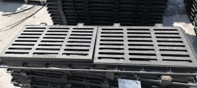 南明球墨铸铁连体双篦展示